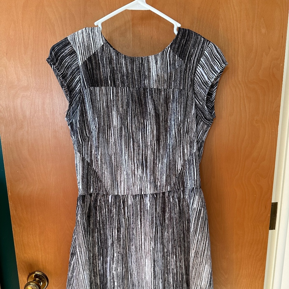 Black and white dress